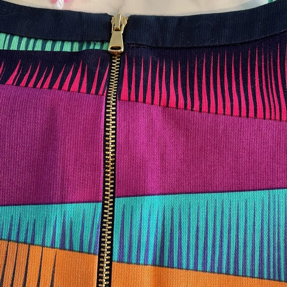 Trina Turk Multicolor Striped Crop Top Collaboration with Anthropologie - Picture 3 of 6